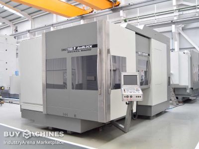 5 Axis CNC DMG DMU 160P Duoblock Machining Center