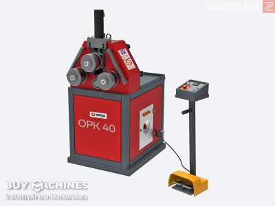 Ostas OPK 40 - Profil- & Rohrbiegemaschine