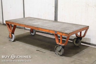 Heavy-duty transport trolley 1.5 tons Räder Gangl 1800 x 800 mm  GR,P-S