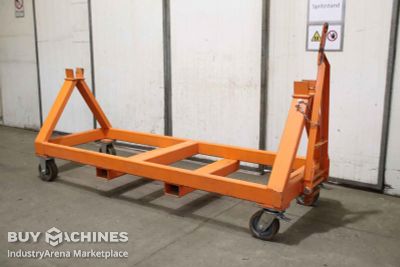 Heavy-duty transport trolley 5 tons Räder Gangl 2560 x 940 mm