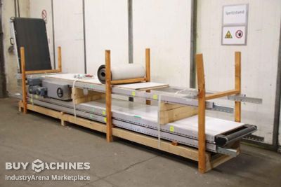 Conveyor belt frequency controlled Transnorm 1100  13800 x 600 mm