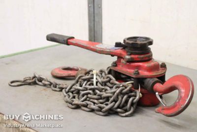 Lever chain hoist 3 to weissenfels Kettenlänge 4 m