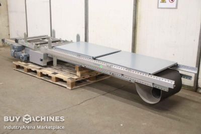 Conveyor belt frequency controlled Transnorm 1100  7290 x 600 mm