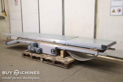 Conveyor belt frequency controlled Transnorm 1100  7700 x 600 mm