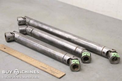 PTO shaft 3 pieces unbekannt Ø 37 mm  mit Längenausgleich