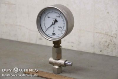 Pressure gauge with push button tap Eclipse 0 bis 160 mbar  VE3-PN-DVGW