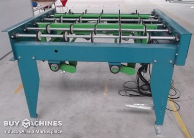 Driven roller conveyor Grenzebach mit Anhebung