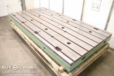 Clamping plate with T-slots unbekannt 4000/2000/H245 mm