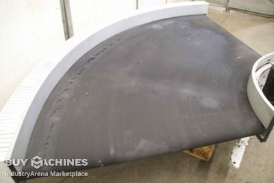 curved conveyor belt Interroll 4099/90°600/1220/re