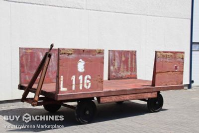 Heavy-duty transport trolley 4 tons unbekannt 3500/1450/H645 mm