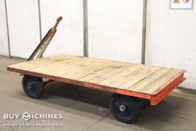 Heavy-duty transport trolley 3.2 tons Plan 2300/1190/H450 mm