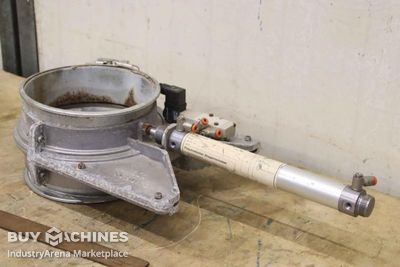 Gate valve pneumatic Schuko Ø 200 mm