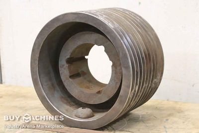 10-groove V-belt pulley Guss SPB 290-10 (17 mm)