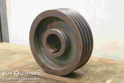 V-belt pulley with 4 grooves Guss SPB 260-4 (17 mm)