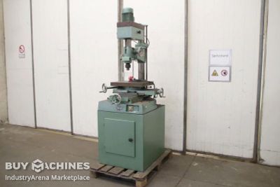 Modellbaufräsmaschine mit drehbarem Kreuztisch Zimmermann FZ 1