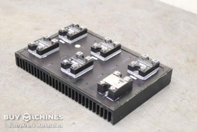 Solid state relay 6 pieces with heat sink opto 22 Gavazzi 480D45-12  RA4450-D08