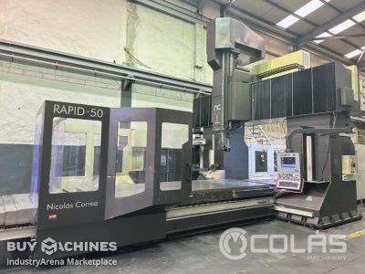 Nicolás Correa Rapid 50 CNC Brige Type Milling Machine