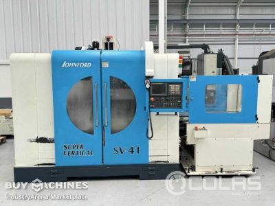 Johnford SV41 Vertical Machining Center With Pallets Changer