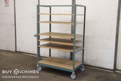 Shelved trolley Krieg 1160/610/H1650 mm