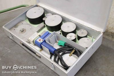 Plastic welding machine socket welding machine Georg Fischer +GF+ MSE 110 E  Ø 16-110 mm