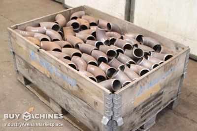 Pipe elbow 90° Ø 70 -114 mm 168 pieces unbekannt 39 verschiedene Ausführungen