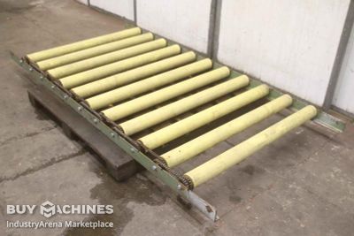 Roller conveyor 2.49 m unbekannt Rollenbreite 1160 mm