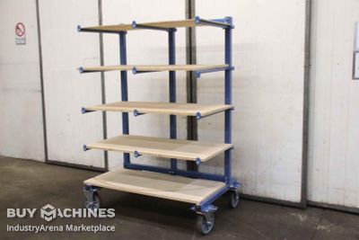 Shelved trolley Fetra 4614AS 1300/810/H1800 mm