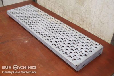 Perforated gratings Stahl 1000 x 300 x 70 mm