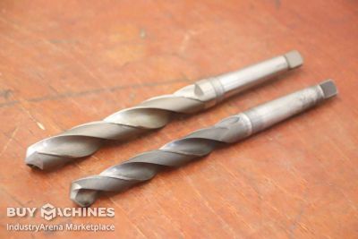 Twist drill 2 pieces Diverse Zweischneidig  Ø 18,75 / 22,,5 mm