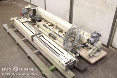 Stop for CNC press brake HACO PPES 30135