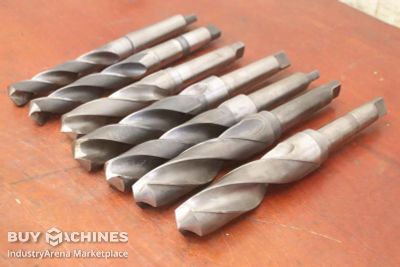 Twist drill 7 pieces Diverse Zweischneidig Ø 29 - 48 mm