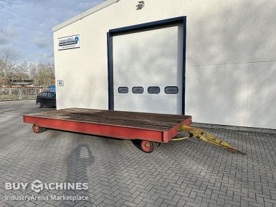 Heavy-duty transport trolley 40 tons Plan 6000/2500/H700 mm