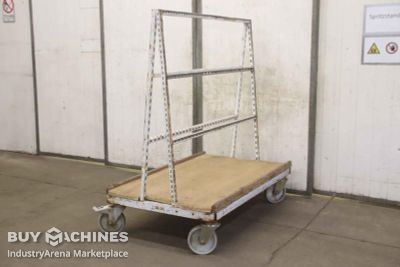 Transport trolley Edelstahl 1515/900/H1640 mm