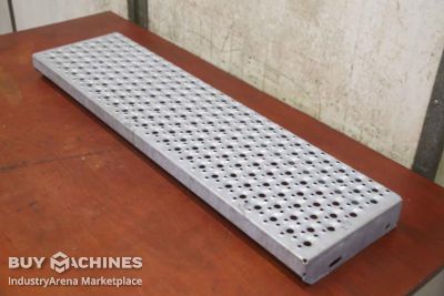 Perforated gratings Stahl 1000 x 270 x 75 mm