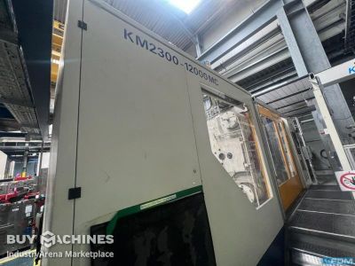 Injection molding machine up to 5000 KN KRAUSS MAFFEI 2300/12000/MC