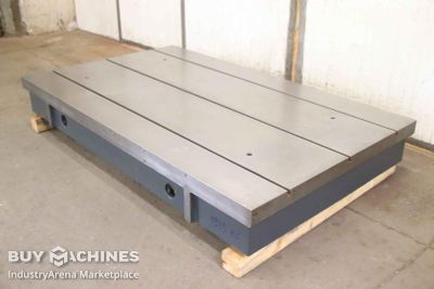 Aufspannplatte mit T Nut unbekannt 2000/1200/H230 mm