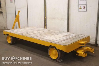 Heavy-duty transport trolley 10 tons Plan 3000/1500/H500 mm