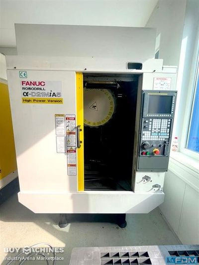 Machining Center - Vertical FANUC ROBODRILL Alpha D21Mi A5 high power