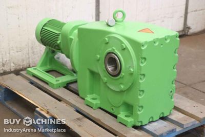 Gear motor 3 kW 3.08 rpm Flender Himmel KAD140-Z60-A100LA4