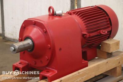 Gear motor 22 kW 59 rpm Flender Himmel D121-G180L4