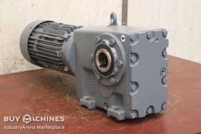 Gear motor 3 kW 53.6 rpm Himmel KAD80-H100ICL4X