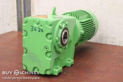 Getriebemotor 4 kW 64 U/min Flender Himmel KAD80-A112MA4X