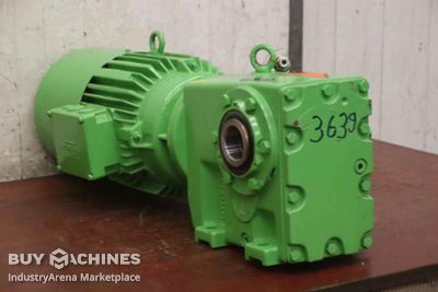 Gear motor 5.5 kW 64 rpm Flender Himmel KAD80-G132S4X