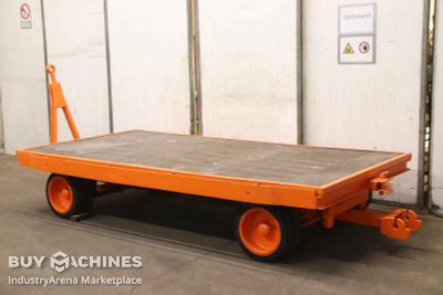 Heavy-duty transport trolley 8 tons Plan 3000/1625/H570 mm