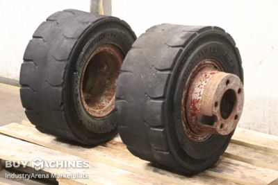 Tires with rim 2 pieces Omega 23x9-10 N.H.S