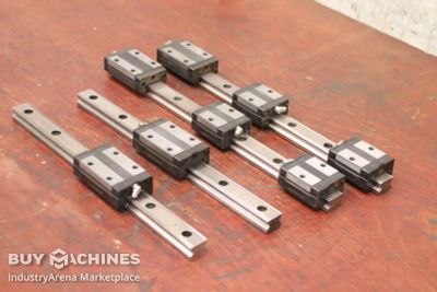 linear rail linear guide carriage THK SR  Schienenbreite 23 mm