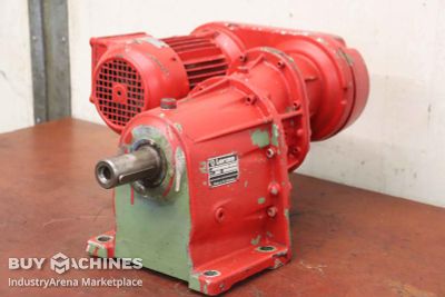 adjustable gear motor 0.75 kW 18-3.7 rpm Lenze HEW 11 333 13 16 2  12 603 16 1 1  EEXF 80L/4