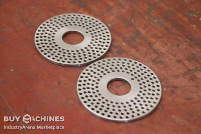 dividing discs 2 pieces unbekannt Ø 125/35 mm  27/31/34/41/43 Bohrungen