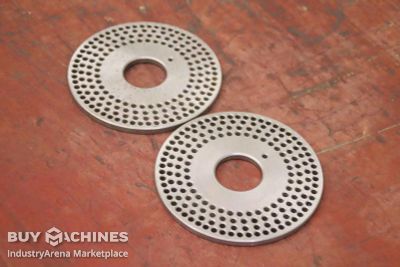 dividing discs 2 pieces unbekannt Ø 125/35 mm  36/37/40/58 Bohrungen