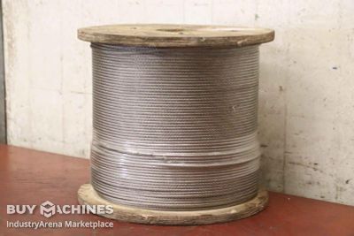 Stainless steel rope crane rope Ø 4 mm 500 m Edelstahl 7x19-4MM